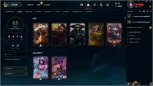 Conta Diamond 4 65 skins - League of Legends LOL