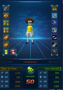 CONTA LADMO OMEGAMON - Digimon Masters Online