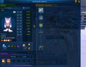 CONTA LADMO OMEGAMON - Digimon Masters Online