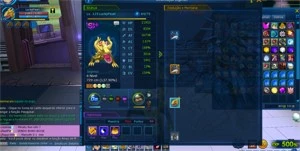 CONTA LADMO OMEGAMON - Digimon Masters Online