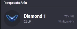 Conta D1 - Handlevel - 65% De Winrate - League of Legends LOL