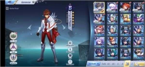 CONTA LVL 53 COM BONS PERSONAGENS - Saint Seiya Awakening SSA