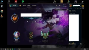 Conta Platina 1 Muito boa! Entrega Imediata - League of Legends LOL