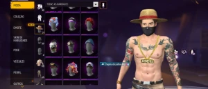 Conta Free Fire Level 56 Super Rara
