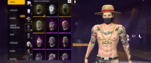 Conta Free Fire Level 56 Super Rara