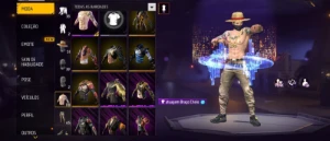 Conta Free Fire Level 56 Super Rara