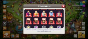 Cv16 Fuull Skins De Heróis! Flecha/Manopla/ A Braba Do Site! - Clash of Clans