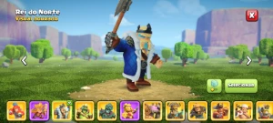 Cv16 Fuull Skins De Heróis! Flecha/Manopla/ A Braba Do Site! - Clash of Clans