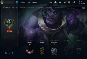 Conta Bronze - League of Legends LOL
