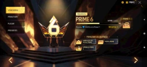 Conta nível 66, prime 6, 4600 like, 16 passes antigos - Free Fire