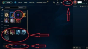 Conta lol Diamante IV em 2020, 39 mil de Essência azul; - League of Legends