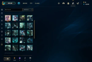 Conta PLATINA 4 | 72% Win - Lol (League Of Legends) Elomoon