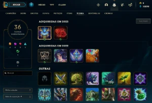 Conta PLATINA 4 | 72% Win - Lol (League Of Legends) Elomoon