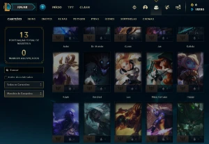 Conta PLATINA 4 | 72% Win - Lol (League Of Legends) Elomoon
