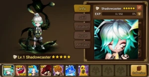 Summoners war GLOBAL, Shun, ShadowCaster. REROLL
