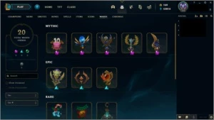 CONTA MESTRE TFT PLATINA NO LOL 126 SKINS,TODOS CAMPEÕES - League of Legends