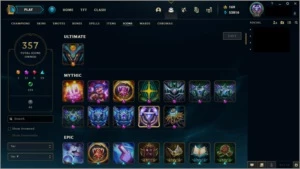 CONTA MESTRE TFT PLATINA NO LOL 126 SKINS,TODOS CAMPEÕES - League of Legends