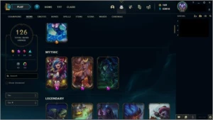 CONTA MESTRE TFT PLATINA NO LOL 126 SKINS,TODOS CAMPEÕES - League of Legends