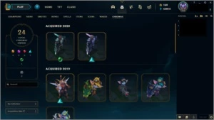 CONTA MESTRE TFT PLATINA NO LOL 126 SKINS,TODOS CAMPEÕES - League of Legends