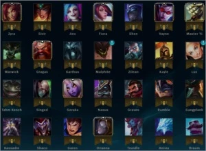 Conta LOL - 91 Campeões - 34 Skins (vale 40k De Rp As 34) - League of Legends