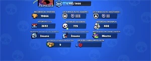 Conta Braw star! Conta grande com lendários. - Brawl Stars