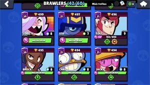 Conta Braw star! Conta grande com lendários. - Brawl Stars
