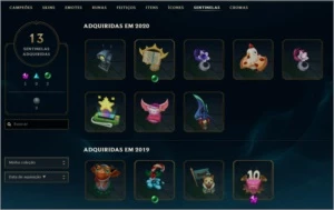 Conta League of Legends LOL