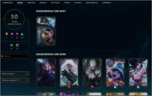 Conta League of Legends LOL