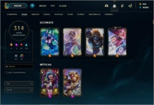 Conta lol Challenger 3 anos - League of Legends