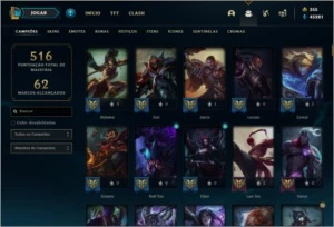 Conta lol Challenger 3 anos - League of Legends