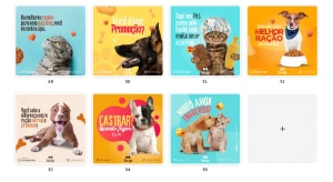 Pack Canva Petshop - 55 Artes Editáveis - Serviços Digitais