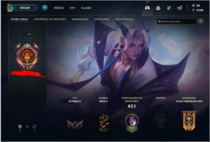 Conta league of legends lvl 530 , 160 skins LOL