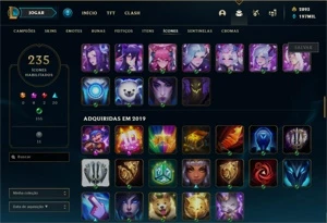 Conta League of Legends - Diamante 3 completa LOL