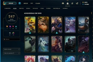 Conta League of Legends - Diamante 3 completa LOL