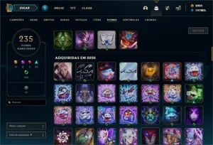 Conta League of Legends - Diamante 3 completa LOL