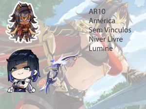 AR10 - Dehya + Yelan com BIS - Genshin Impact