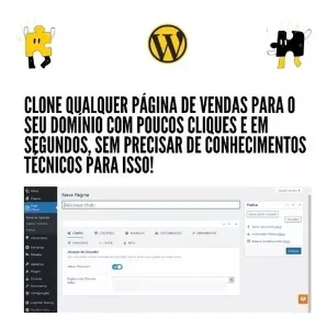 Plugin Wordpress - Clonar Paginas 100% Vitalicio Ilimitado - Others