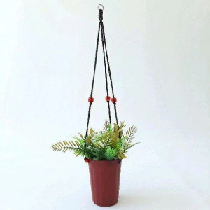 Vasinho Vermelho Pátina - Artesanato e Personalizados