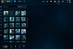 conta platina 4 main master yi - League of Legends LOL
