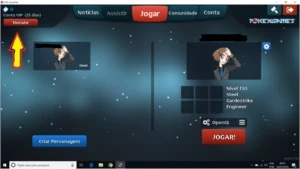 Conta Level 130 Servidor Steel COM VIP DE CORTESIA - PokeXGames PXG