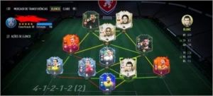 CONTA FIFA 22 PC TIME DE 6 MILHOES INEGOCIAVEL + 500K COINS
