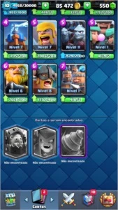 Conta clash Royale