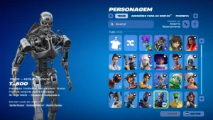 CONTA FORTINITE | 118 skins | T-800 |Eren Jaeger | Dahlia - Fortnite