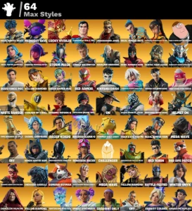 CONTA FORTINITE | 118 skins | T-800 |Eren Jaeger | Dahlia - Fortnite