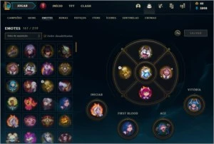 conta lol 300 skins - League of Legends