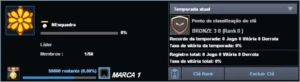 Emblema Raro de Flor 6 Pontas Point Blank PB