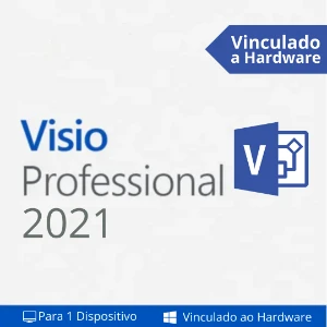 Visio 2021 - Professional - Para 1 Dispositivo - Softwares and Licenses