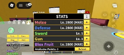 Conta de blox fruits - Roblox