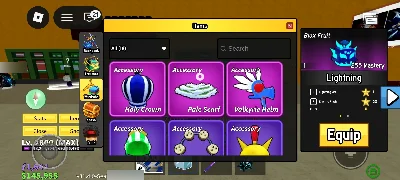 Conta de blox fruits - Roblox