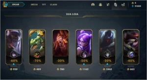 Conta UNRANKED LVL 30 - 21~50k EA, 100% AVALIAÇÕES POSITIVAS - League of Legends LOL